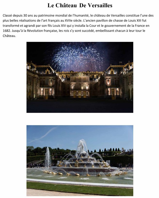 Le Château  De Versailles